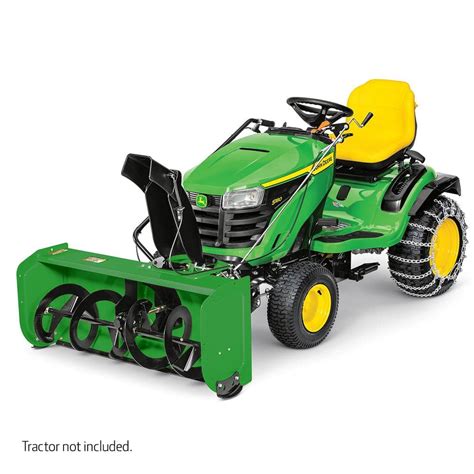 john deere snowblower tractor attachment